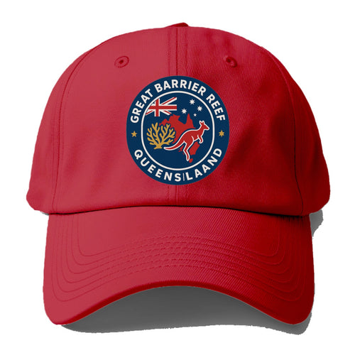 Great Barrier Reef Queensland Baseball Cap