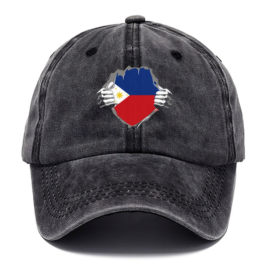 Philippines Flag Revealed Hat