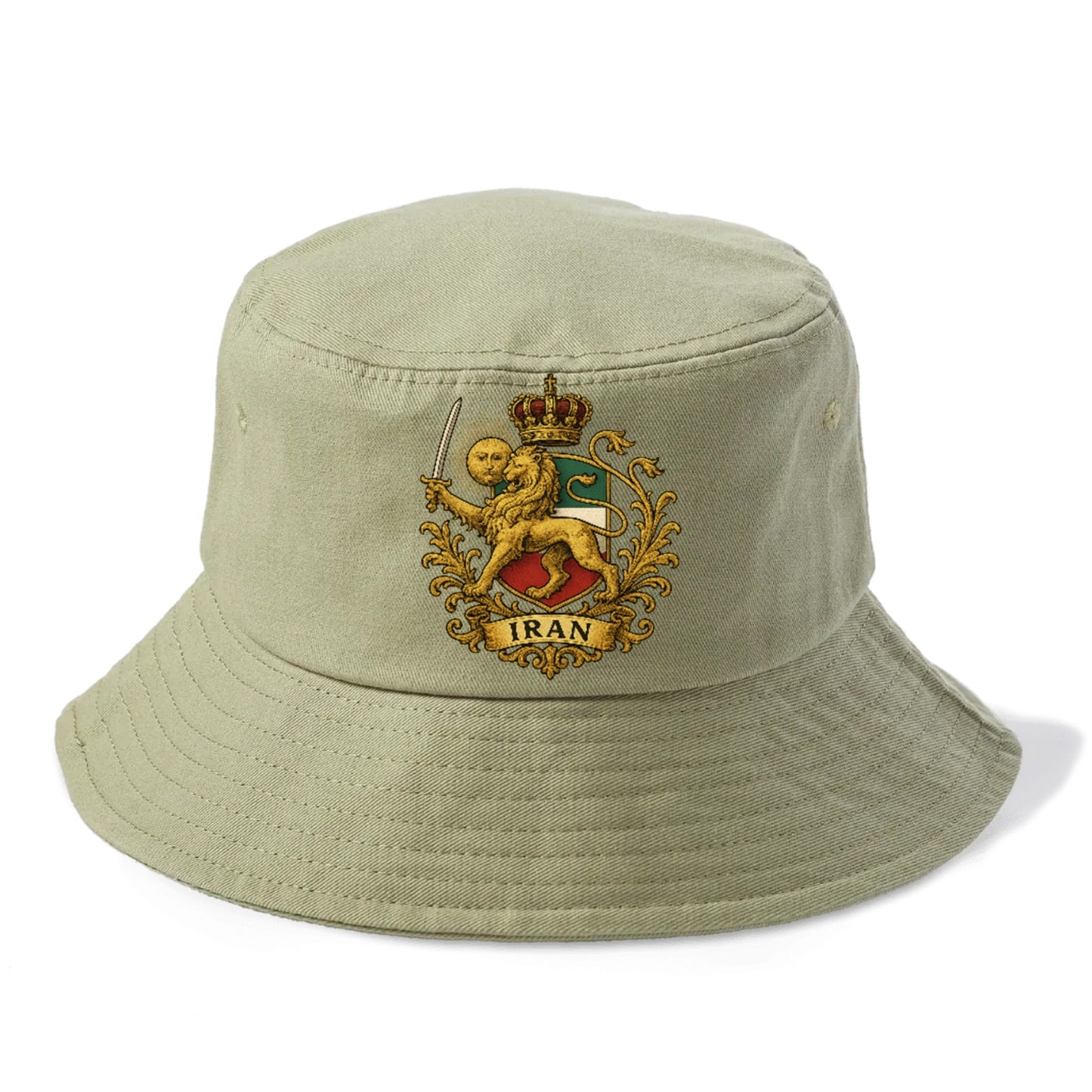 iran royal lion logo Hat