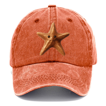 starfish portrait design Hat