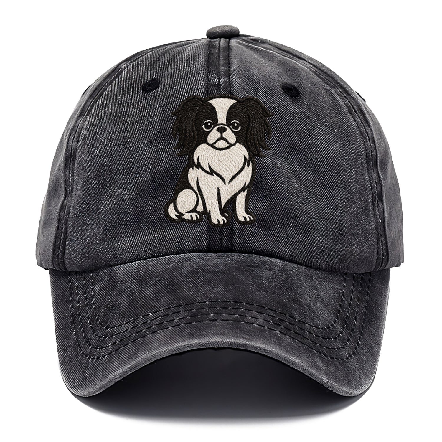 japanese-chin-black-white-regal-charm Hat