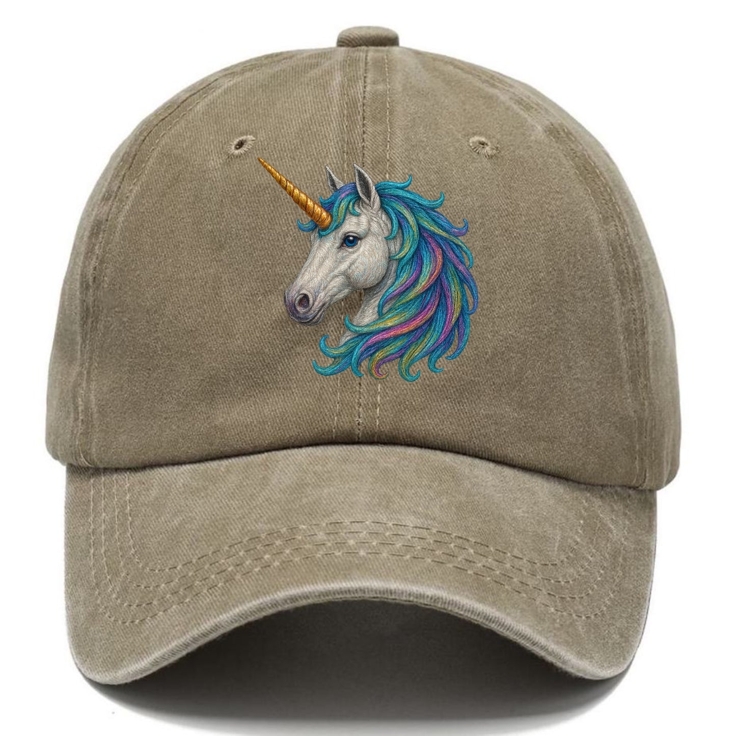 unicorn colorful mane Hat