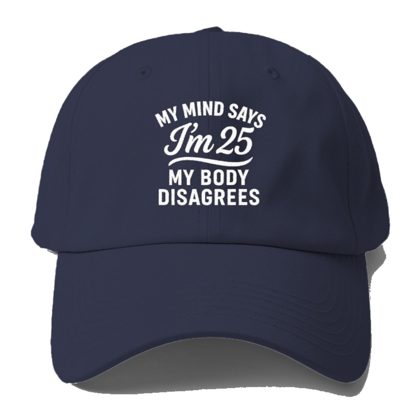 mind versus body age humor Hat