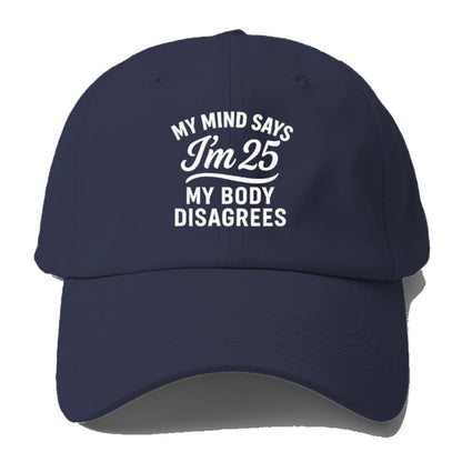 mind versus body age humor Hat