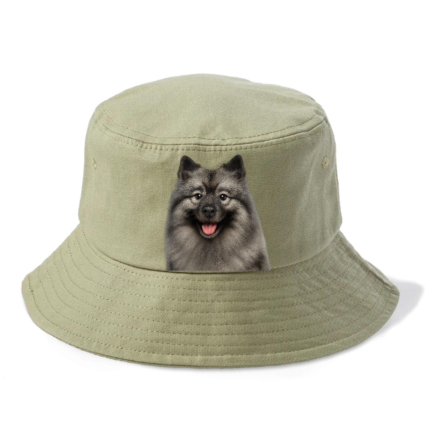 keeshond: silver fox, golden heart Hat