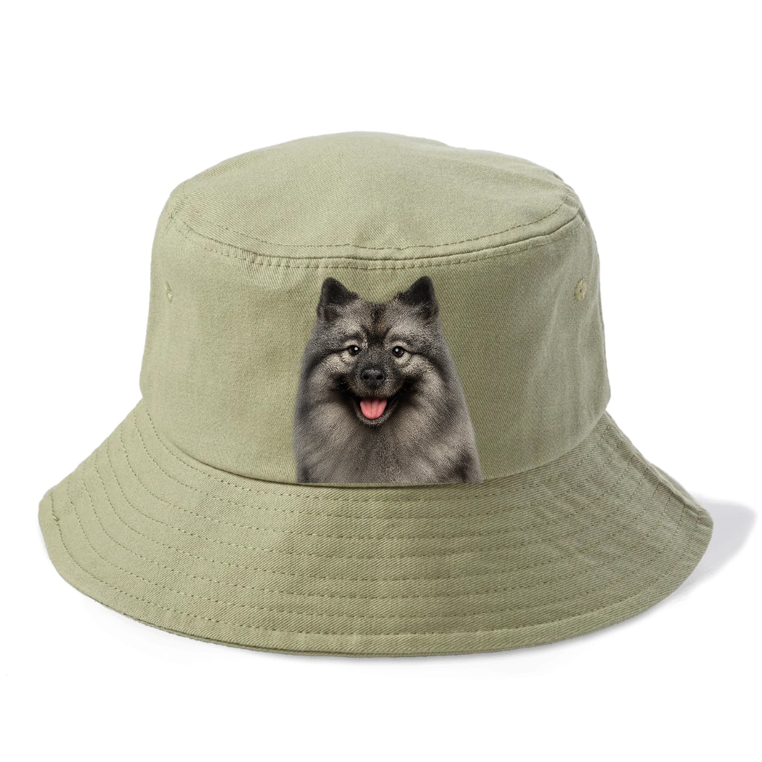 keeshond: silver fox, golden heart Hat
