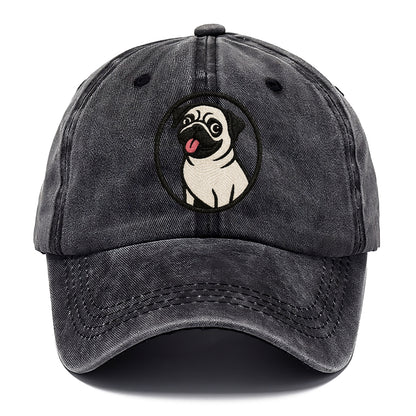 pug-playful-charm Hat