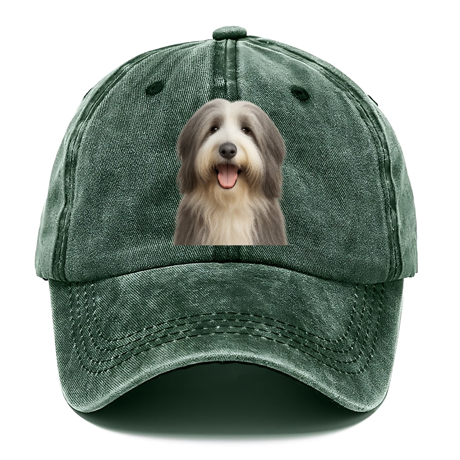 bearded collie: whimsical wanderer Hat