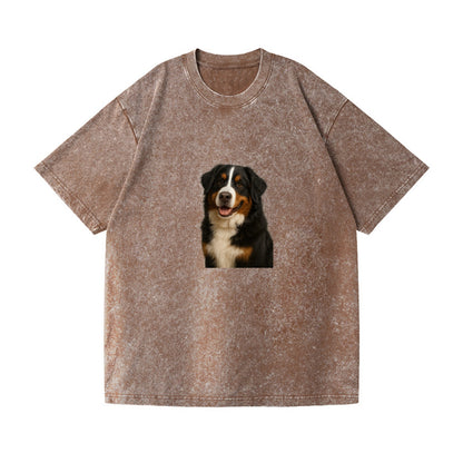 bernese mountain dog portrait design Hat