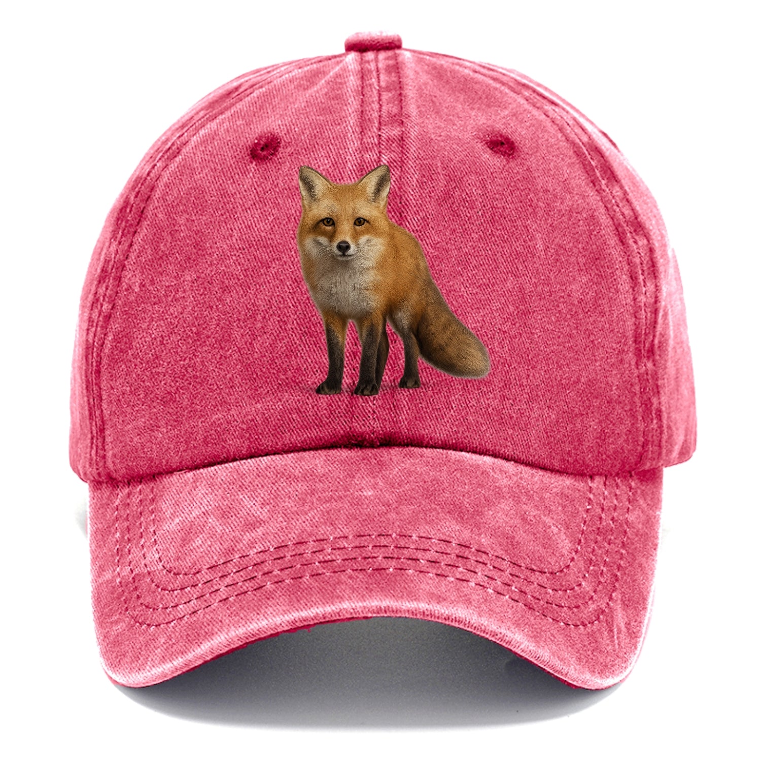 portrait of a red fox Hat