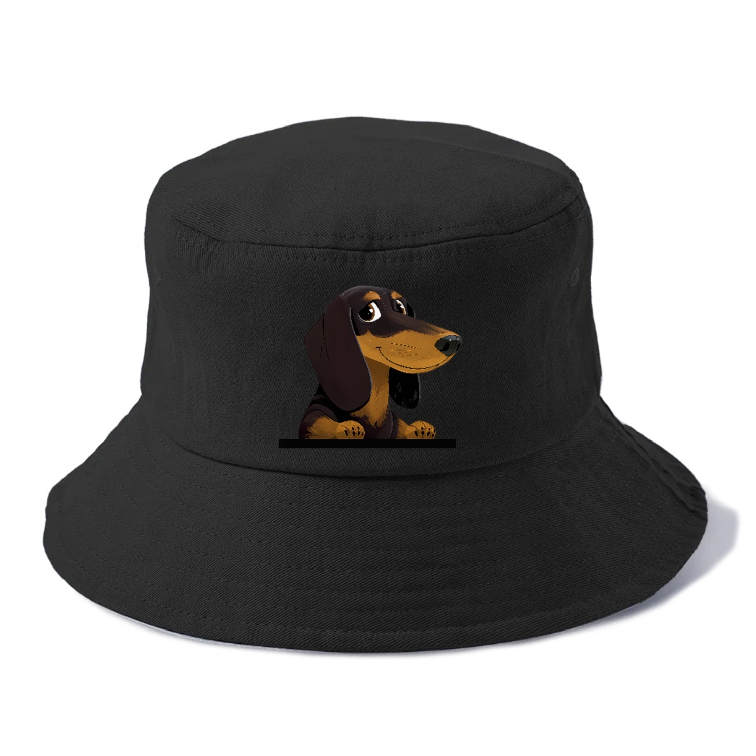 retro-dachshund-playful-spirit Hat