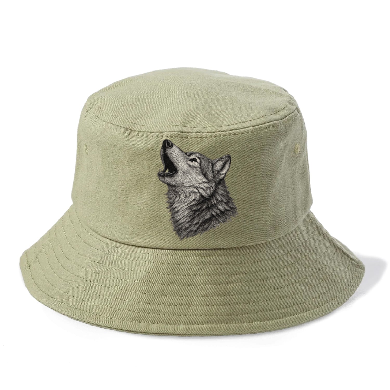 wolf howling Hat