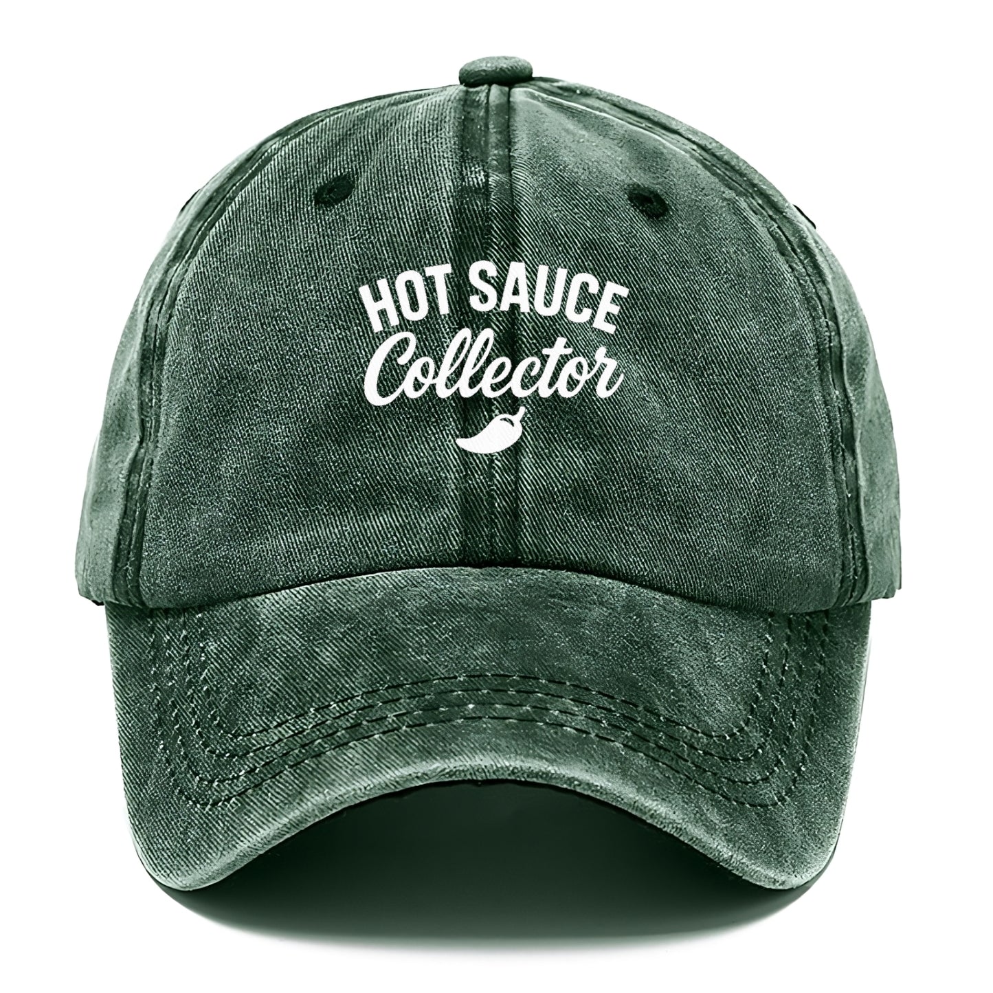 bold hot sauce collector design Hat