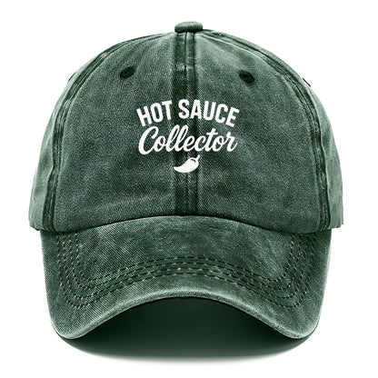 bold hot sauce collector design Hat