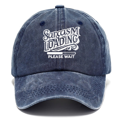 sarcasm loading please wait Hat