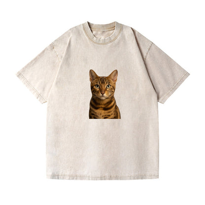 bengal cat portrait design Hat