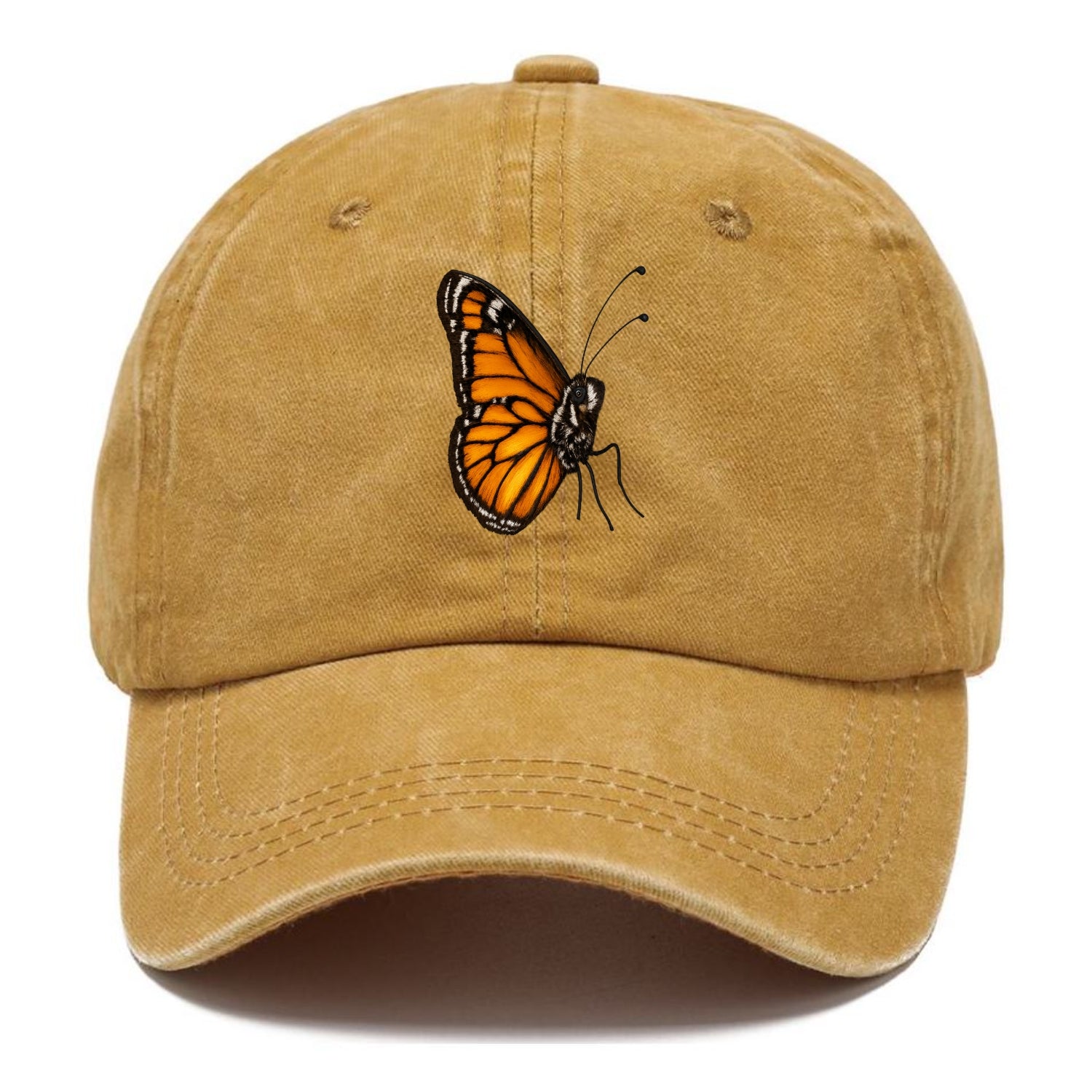 butterfly portrait design Hat