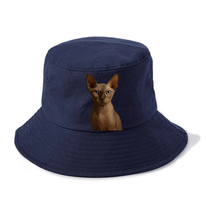 sphynx cat portrait design Hat