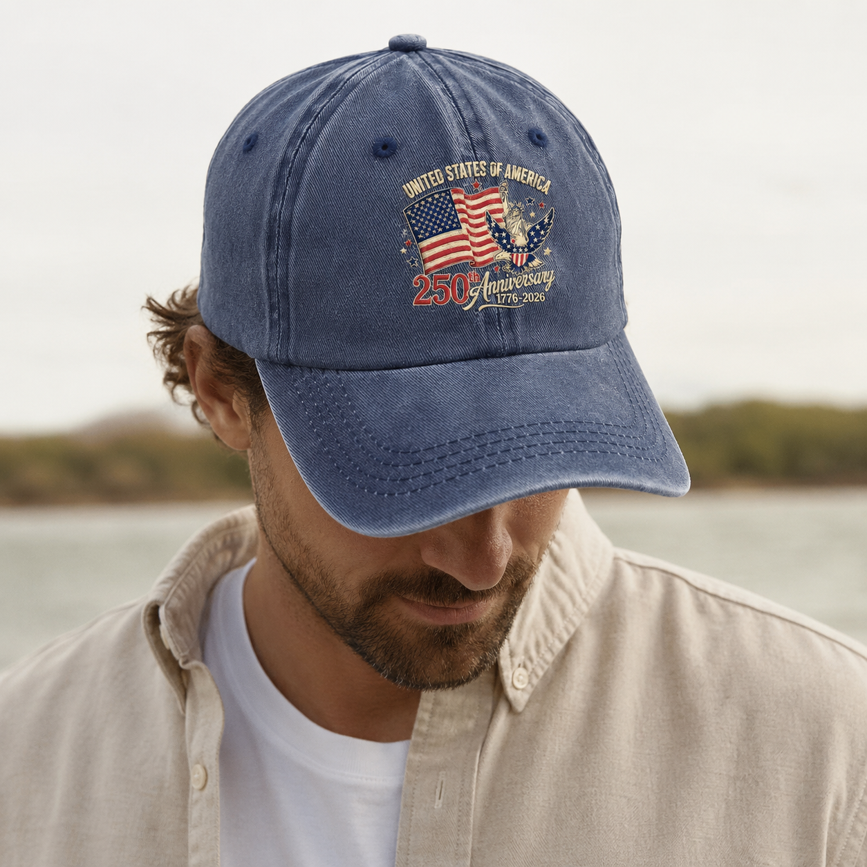 Us 250Th Patch Emblem Classic Cap – editorial product image