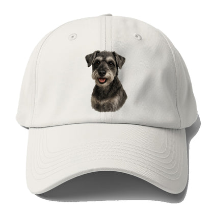 schnoodle portrait design Hat