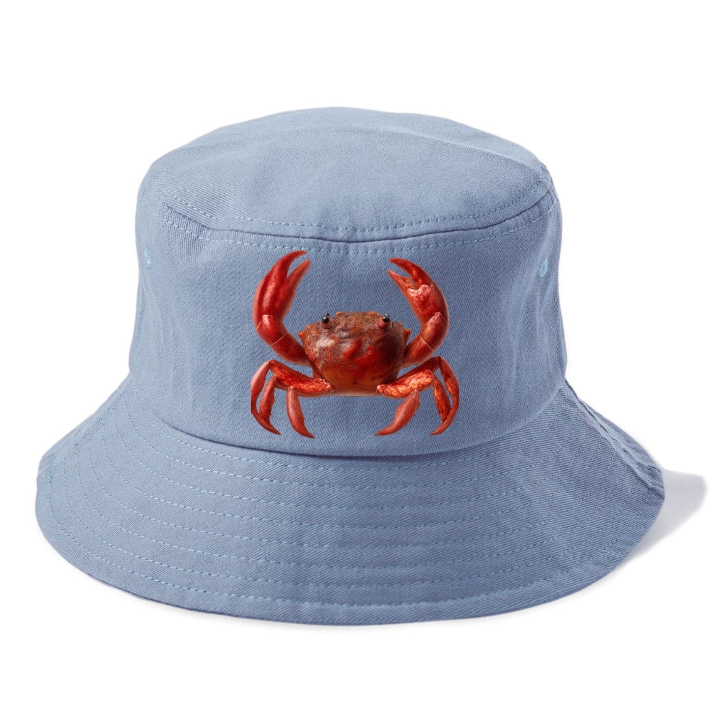 crab portrait design Hat