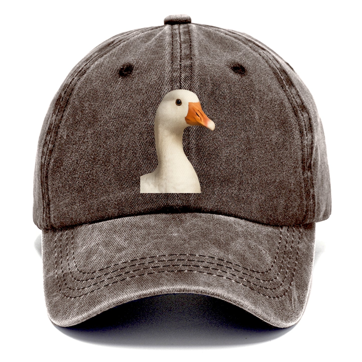 goose portrait design Hat