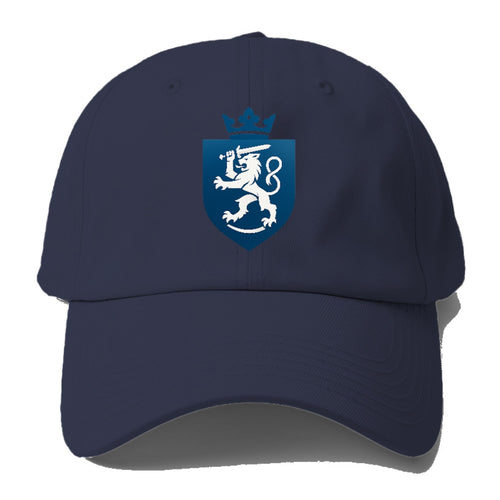 Finland Lion Emblem Baseball Cap For Big Heads