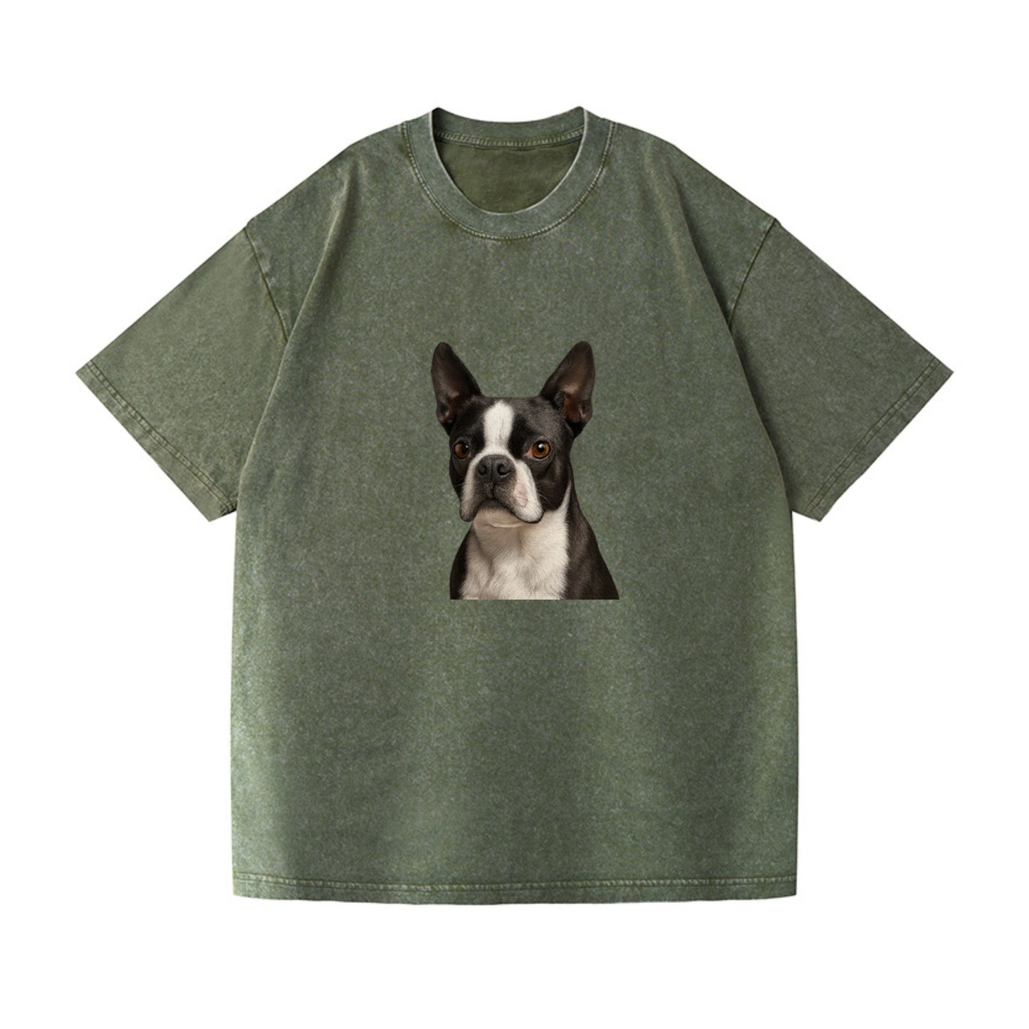 boston terrier portrait design Hat