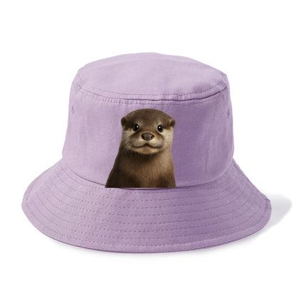 otter portrait design Hat