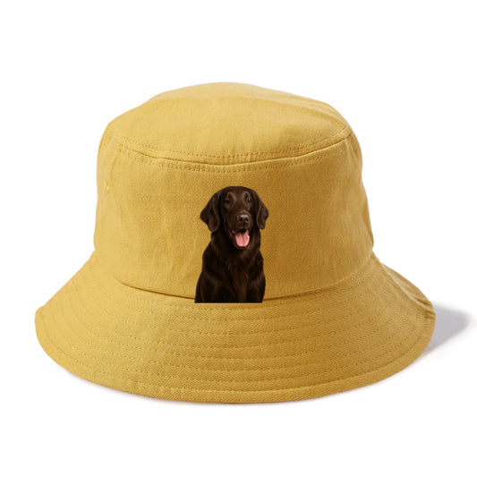 coated retriever joyful heart Hat
