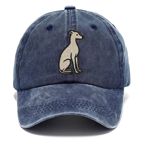 Italian Greyhound Gray Sitting Pose Classic Cap