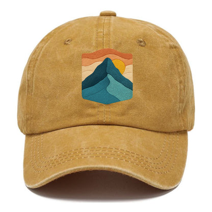 mountain range sunrise Hat