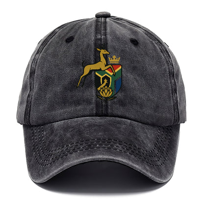 south-africa-springbok-emblem-premium-design Hat