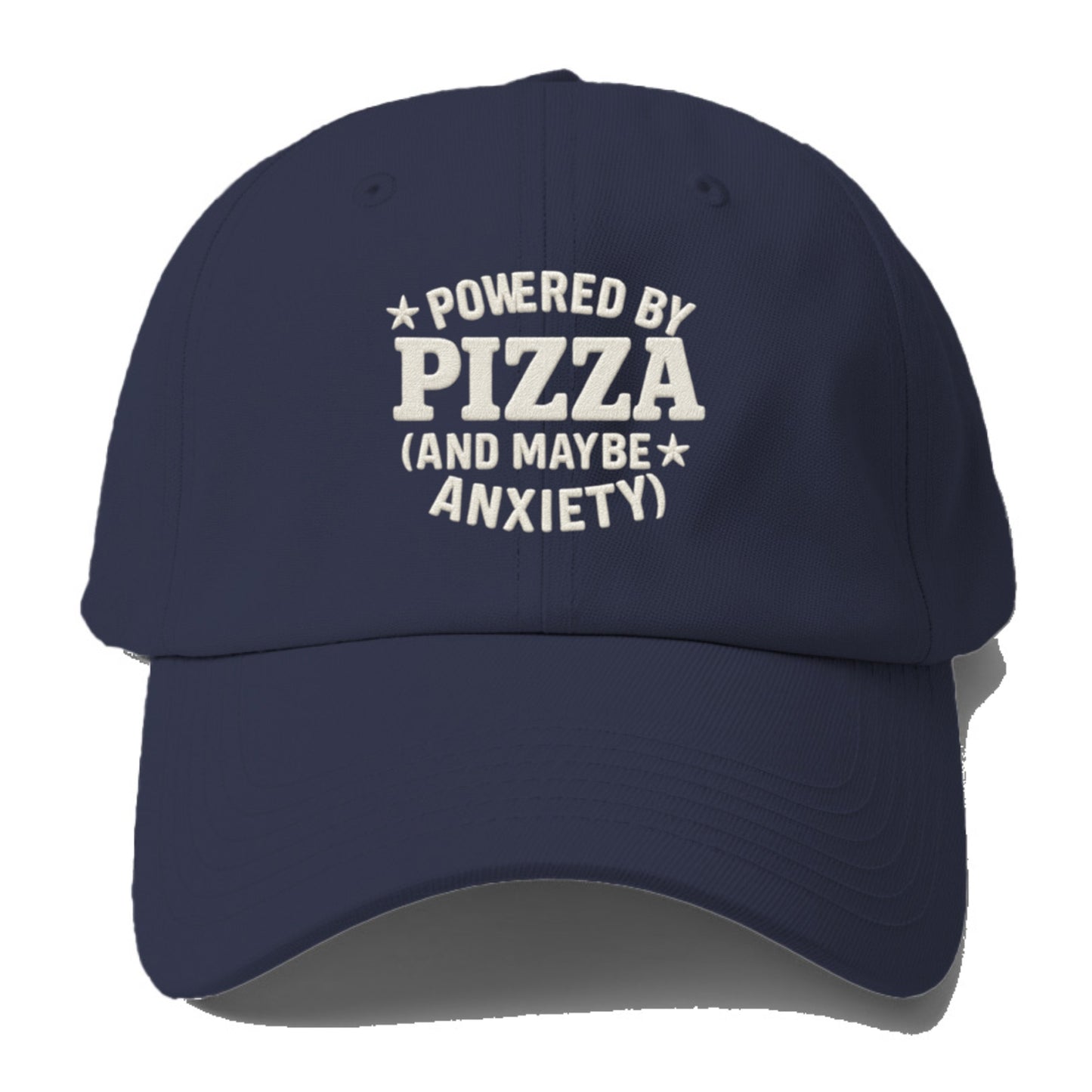 powered by pizza and maybe anxiety Hat