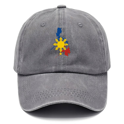 national symbols map Hat