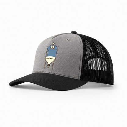 Fermenter Silhouette Homebrewing Trucker Hat – Grey Black