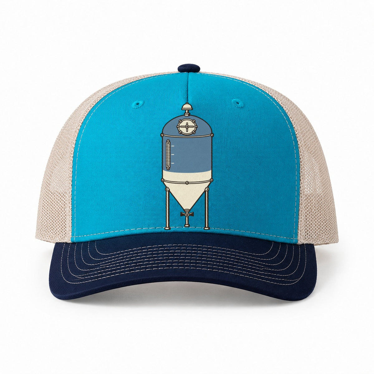 Teal-Navy — front view
