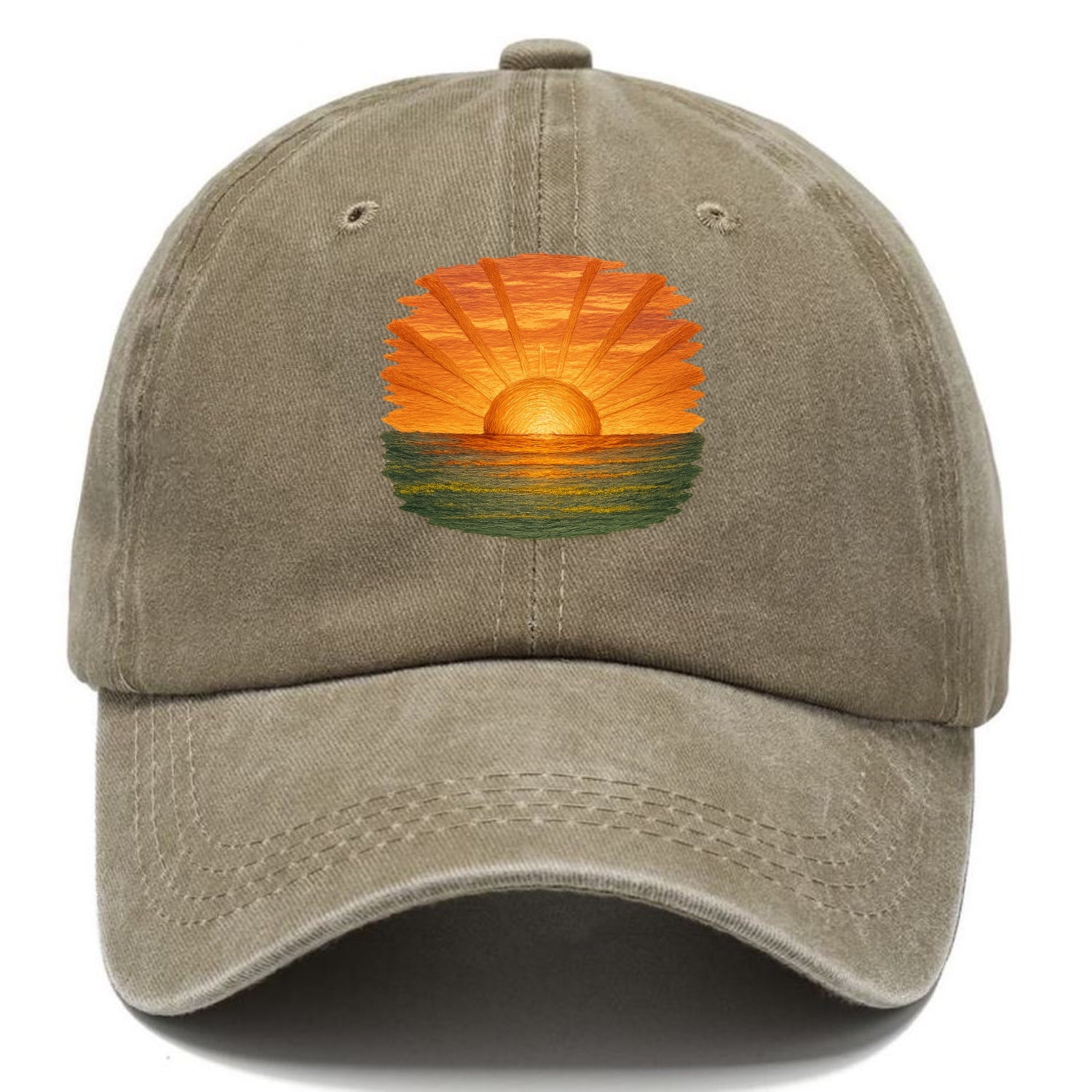 golden hour hues Hat