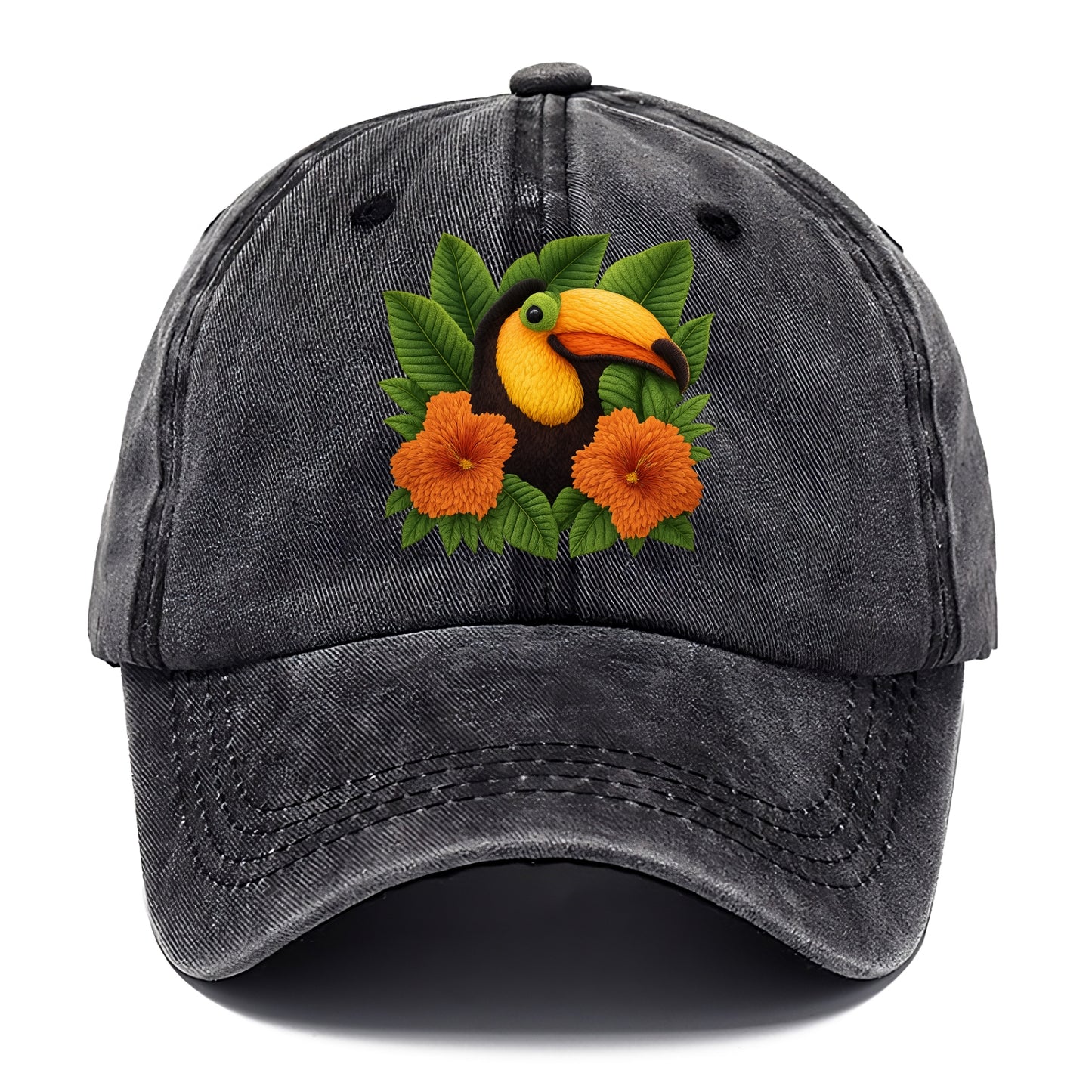tropical toucan floral paradise Hat