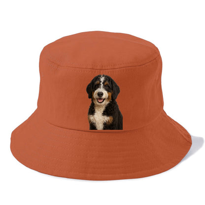 bernedoodle portrait design Hat
