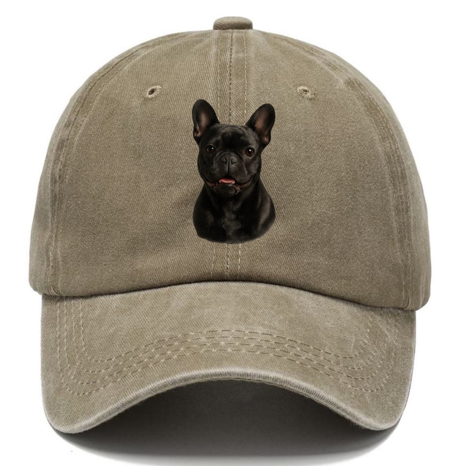 french bulldog noir: chic & charming Hat