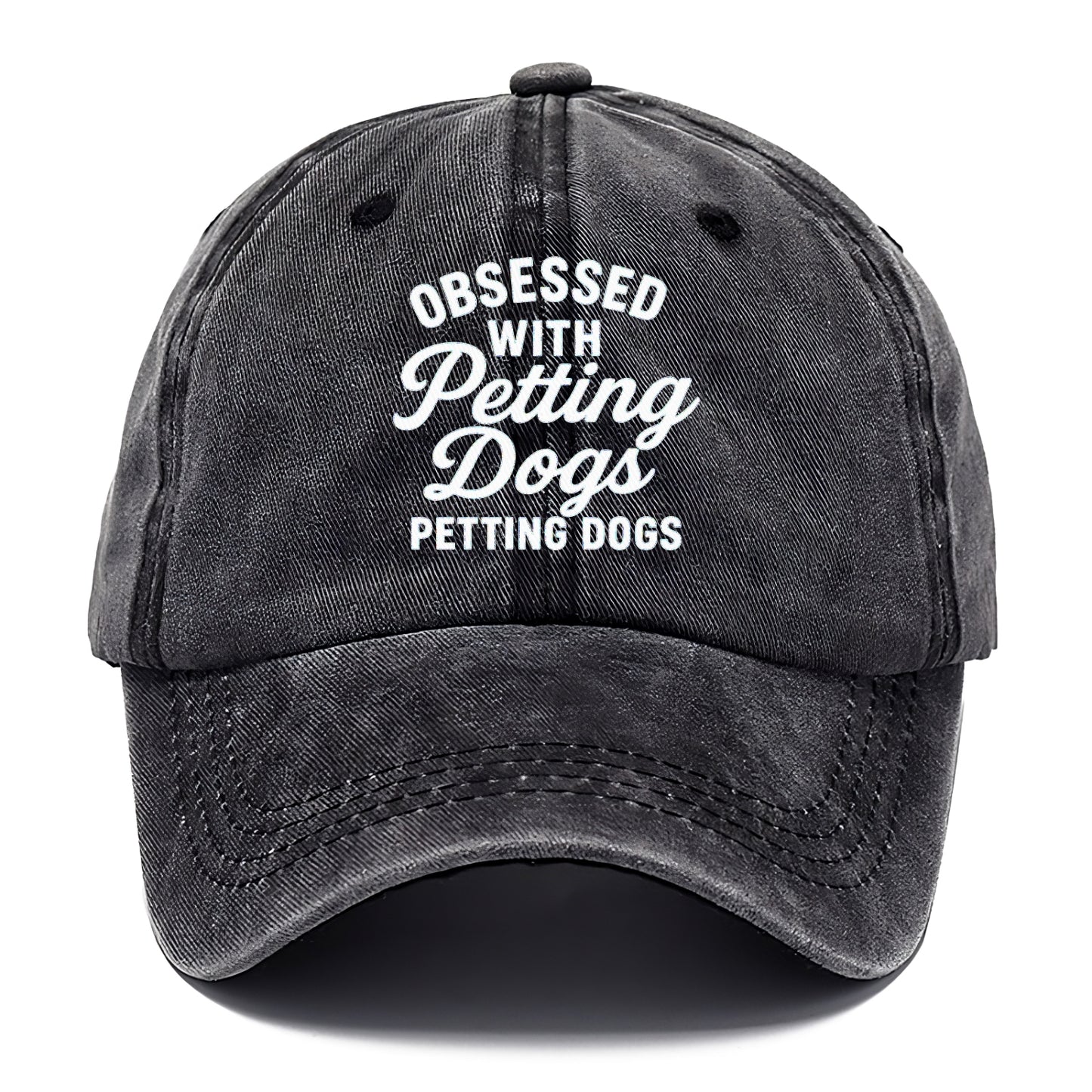obsessed petting dogs Hat