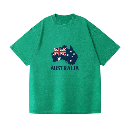 Australian Flag and Map Hat