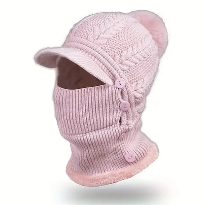 Women's Ski Hat Ski Balaclava Hat Outdoor Winter Thermal Warm Windproof Hat for Skiing Camping / Hiking Snowboarding Ski
