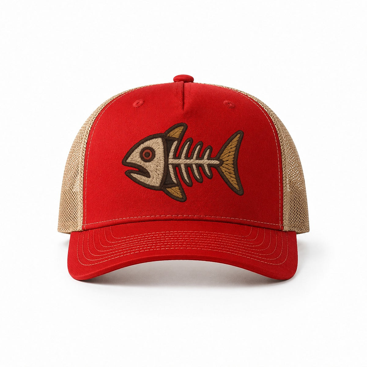 Red-Khaki — front view