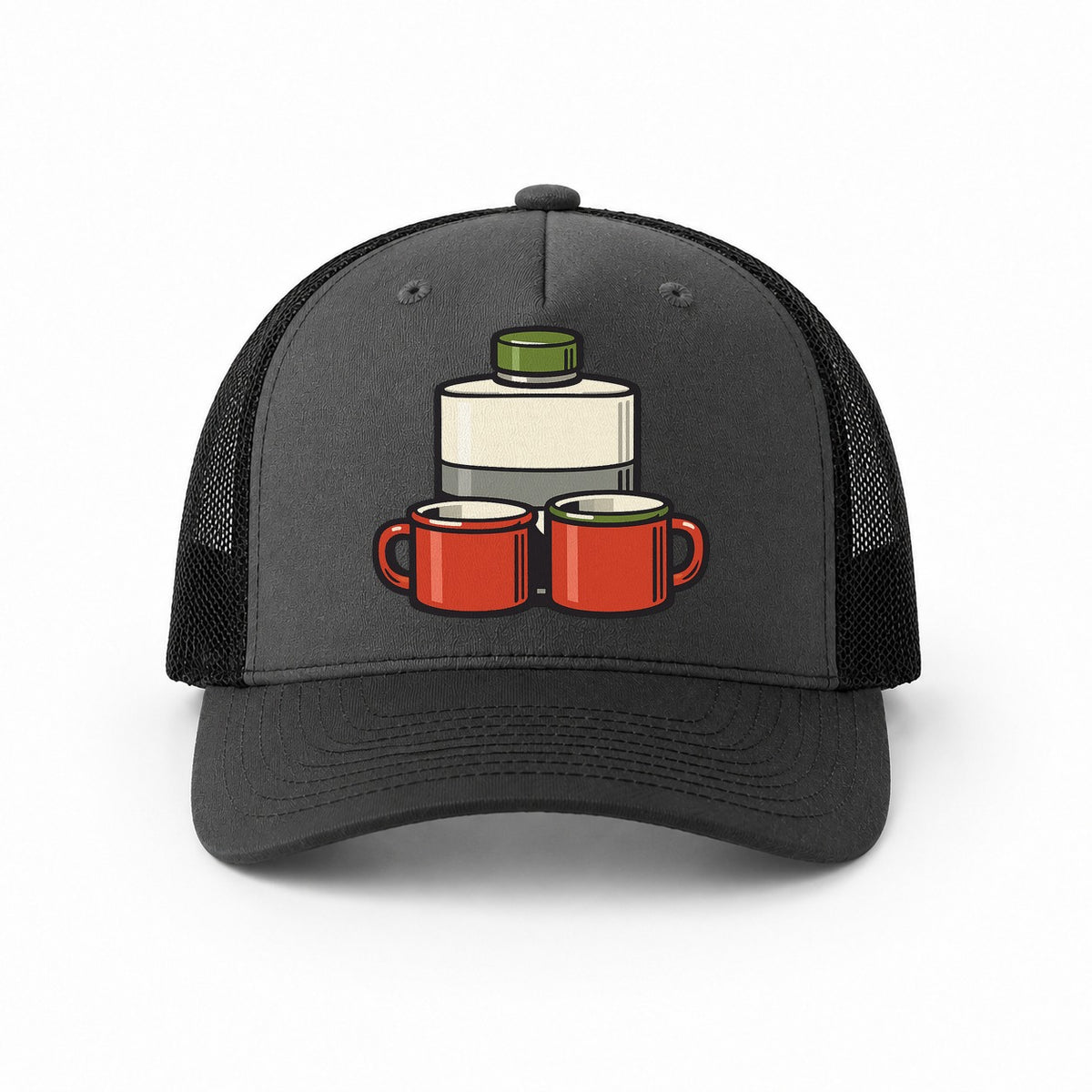 Dark Grey-Black — front view