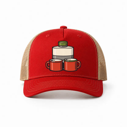 Red-Khaki — front view