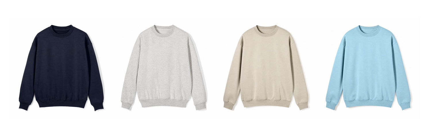Fleece sweatshirt – lineup detail