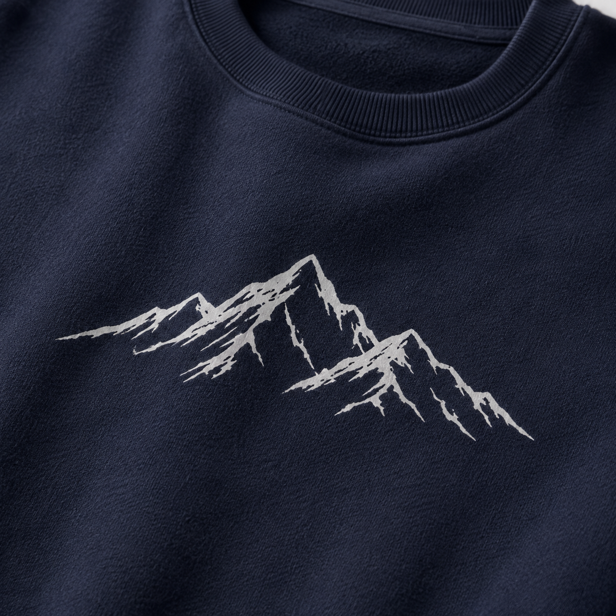 Fleece sweatshirt – print detail