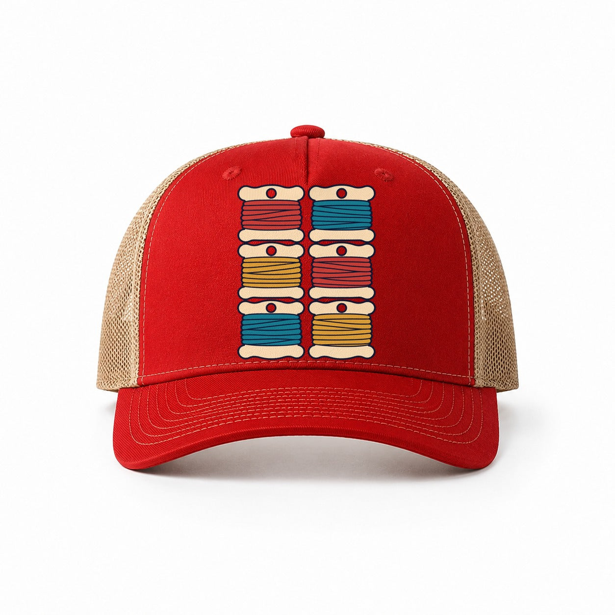 Red-Khaki — front view